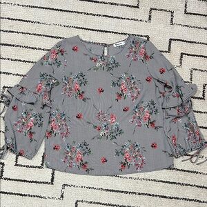 Vernacular Floral Blouse